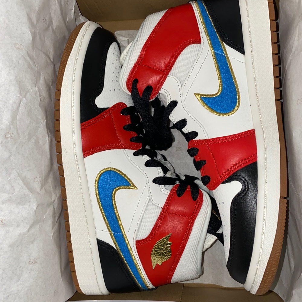 Jordan 1 Mid Let(Her)Man (W)